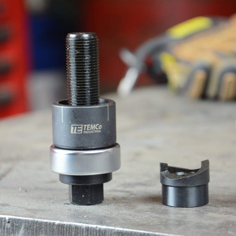 TEMCo Industrial TEMCo TH0392-3/4 Conduit Hole Size Knockout Punch Unit with Manual Draw Stud â€“ (1.11" â€“ Actual Hole Size) - Image 5
